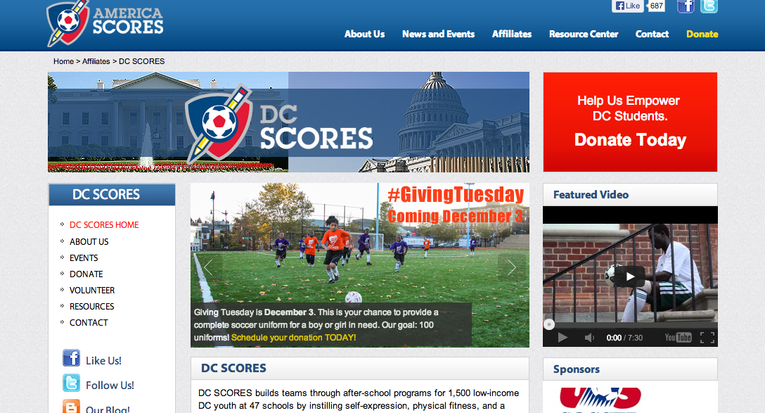 DC SCORES Giving Tuesday