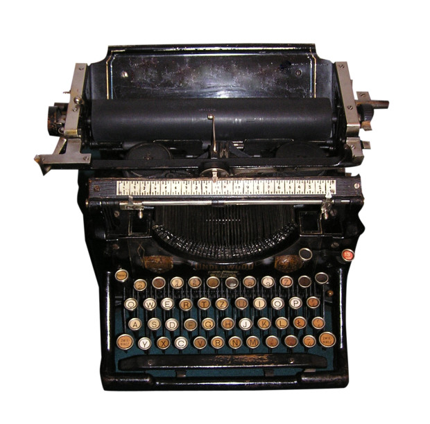 old typewriter