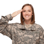 Female Uniformed Veteran