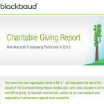 Blackbaud Report on Charitable Giving in 2013 to Nonprofit Organizations